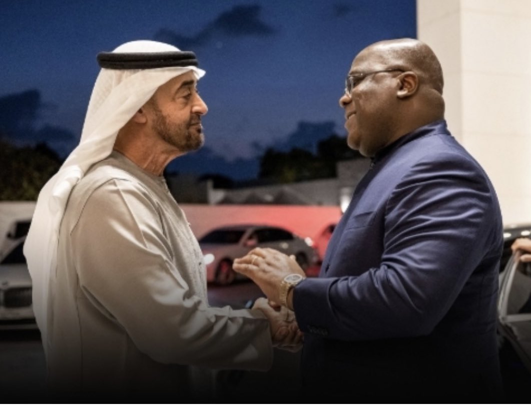 Abu Dhabi: Tête-à-tête entre Félix Tshisekedi et le Président des Émirats arabes unis, Cheikh Mohamed bin Zayed Al Nahyan