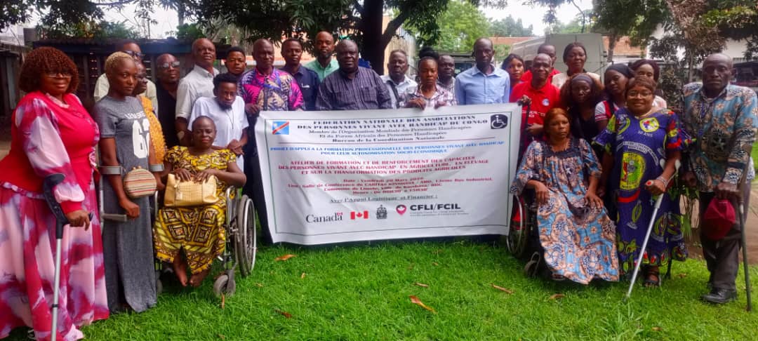 Avec l&rsquo;appui de l&rsquo;Ambassade du Canada : La FENAPHACO a organisé une formation des PVH sur l&rsquo;élevage, l&rsquo;agriculture et la transformation des produits agricoles
