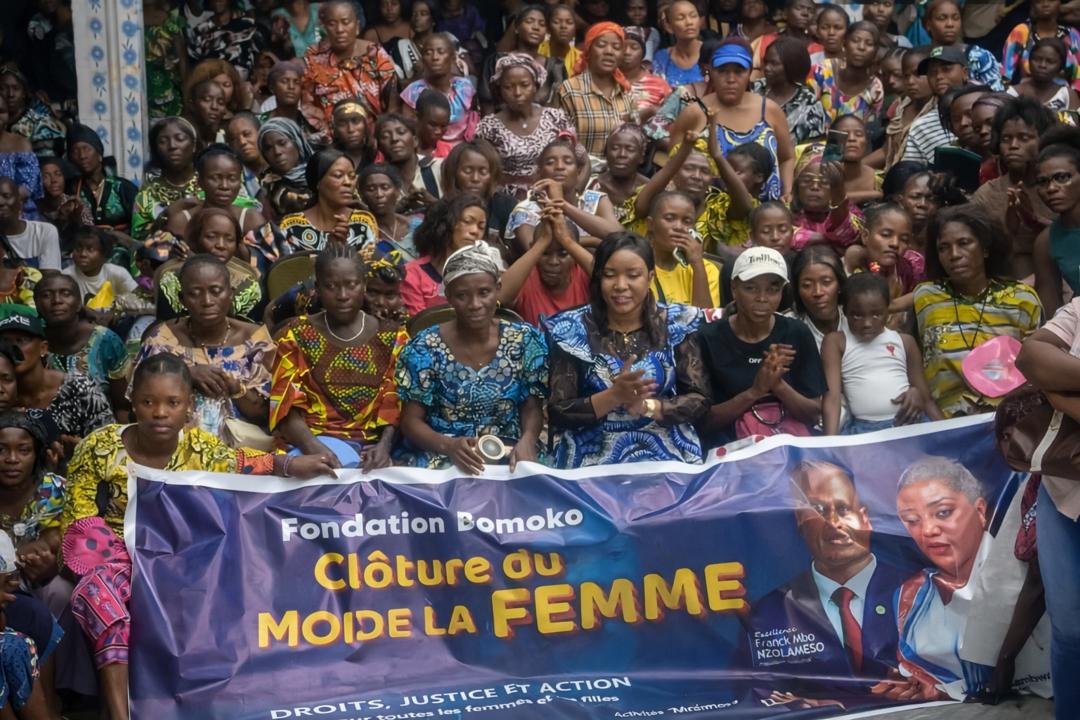 La Fondation Bomoko clôture le mois de la femme sous le thème : « Droits, justice et action pour toutes les femmes et les filles »