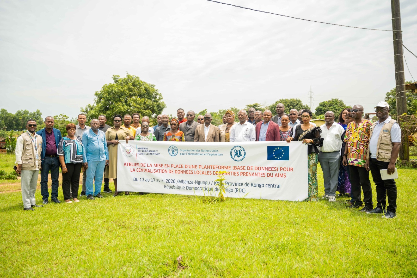 Appui à l’opérationnalisation de la politique agricole régionale de la SADC : la cité de Mbanza-Ngungu abrite un atelier de la FAO sur la formation des formateurs sur la gestion des pertes Post-Récolte, dans le cadre de la mise en œuvre de la composante chaînes de valeur
