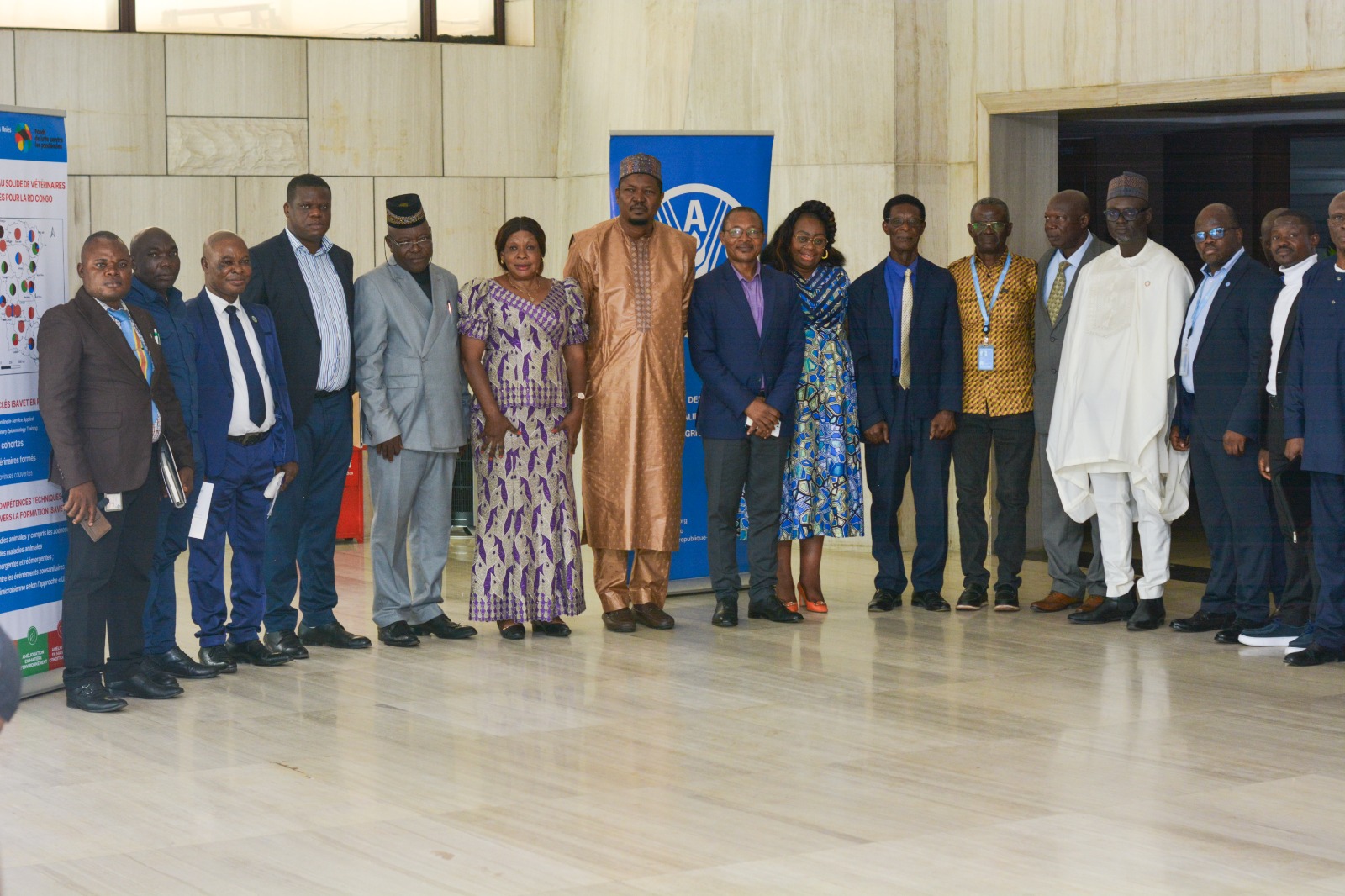 En collaboration avec le ministère de Pêche et Élevage : la FAO forme 25 professionnels vétérinaires en épidémiologie de la 6ème cohorte de la formation ISAVET