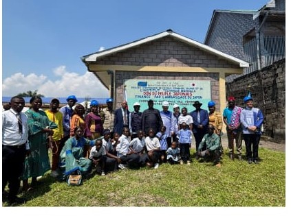 Aide Non Remboursable du Japon aux micro-projets locaux : 109.397 US pour le « Projet d’Extension de l’Ecole Primaire Ikuma et de l’Institut Technique Mangala à N&rsquo;sele