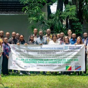 Renforcer le suivi national des tourbières dans le Bassin du Congo central grâce à des ateliers techniques interinstitutionnels
