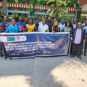 Recommandations de l’étude sur le diagnostic de la corruption dans le secteur Minier (Cupro-cobaltifère) en RDC: Les participants apportent des critiques, des observations et améliorations