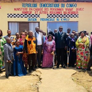 Kwilu : L’inclusion sociale en marche avec l’installation de la division provinciale des PVH-APV