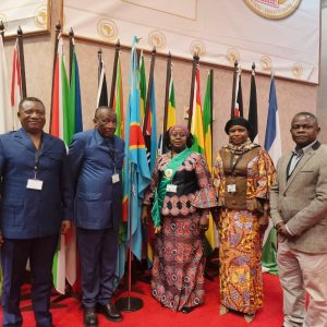 Afrique du Sud : Le Rapporteur de l’Assemblée nationale,  Jacques Djoli, conduit la délégation congolaise à la session élective du Parlement panafricain