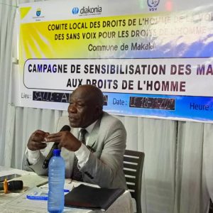 Protection des droits de l&rsquo;homme et dignité pour tous: La VSV sensibilise sur les droits à un environnement sain à travers son Comité local des droits de l&rsquo;homme de Makala