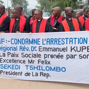 Province de la Tshopo: A Kisangani, les fidèles de la CBFC/ Haut – Fleuve protestent contre la spoliation des biens appartenant à l&rsquo;église