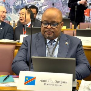Monténégro: Aimé BOJI SANGARA dénonce le pillage des minerais congolais et l’aggravation de la crise humanitaire dans l’Est de la RDC