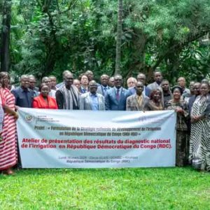 Avec l’accompagnement de la FAO : Le ministère de l’Agriculture et Sécurité Alimentaire organise un atelier de présentation des résultats du Diagnostic de l’Irrigation en RDC