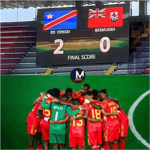 Les Léopards rugissent en silence : La RDC dompte les Bermudes (2-0)