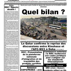 Quatre jours après l&rsquo;entrée en vigueur des mesures sur la circulation routière à Kinshasa : Quel bilan ?